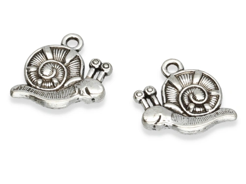 Zawieszka "ślimak" 18 x 16 mm [4szt.]