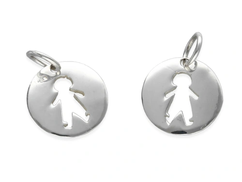 Zawieszka "chłopiec" 12,8 mm AG-925 [1szt.]