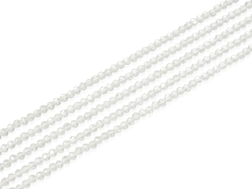 Kryształ górski kulka fasetowana ok.3,2mm [~39cm]