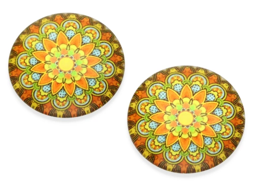 Kaboszon szklany 25 mm [1szt.]