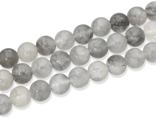 Kwarc chmurzysty kulka ok.10mm [~19cm]