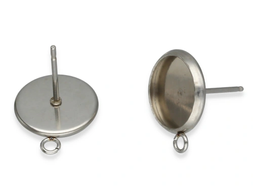 Sztyft z podwieszką pod kaboszon 10 mm [2szt.]