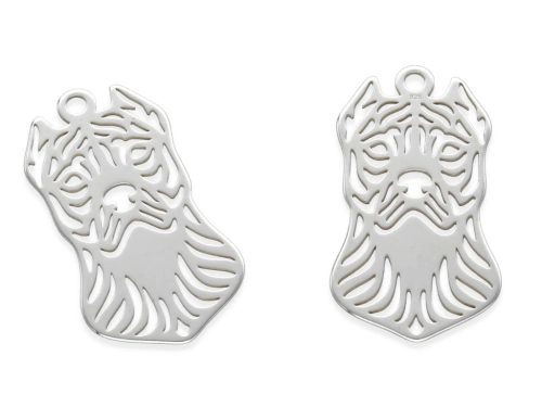 Zawieszka "amstaff" 19,5 x 11 mm AG-925 [1szt.]