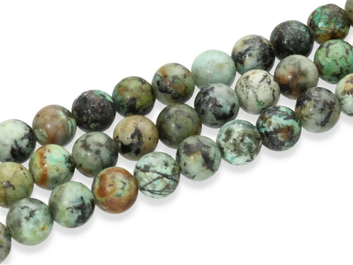 Turkus afrykański (jaspis) kulka ok.8,9mm [~38cm]