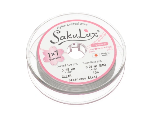 Linka SakuLux 0,35mm Clear [10m]