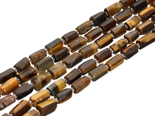 Tygrysie oko walec ciosany ok.7x12mm [~40cm]