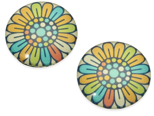 Kaboszon szklany 25 mm [1szt.]