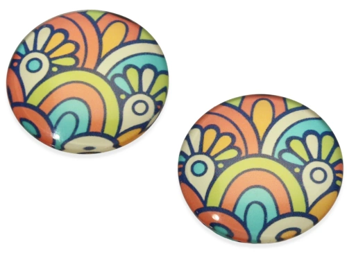 Kaboszon szklany 25 mm [1szt.]