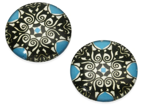 Kaboszon szklany 25 mm [1szt.]