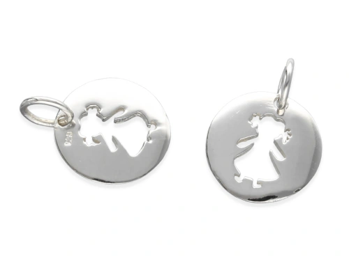 Zawieszka "dziewczynka" 12,8 mm AG-925 [1szt.]