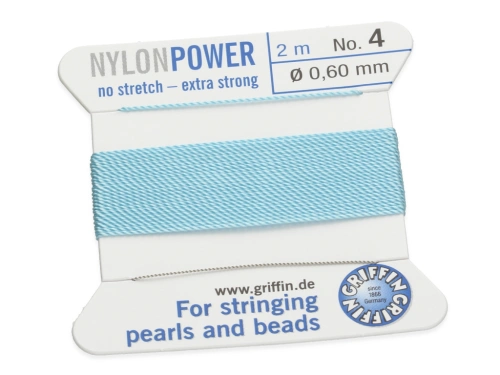 Nici nylonowe z igłą ⌀0,6mm [op.2m]