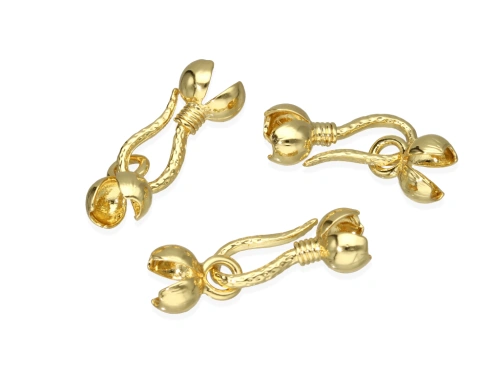 Zapięcie haczykowe z zaciskami 31x11mm [1szt.]