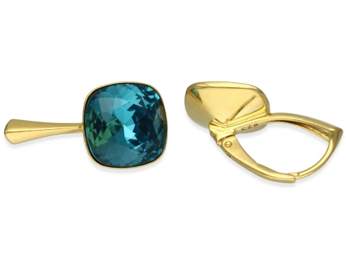 Bigle zamknięte pod cusion cut 12 x 12 mm AG-925 [para]