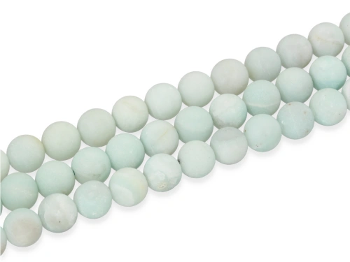Amazonit mat kulka ok.8mm [~19cm]
