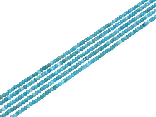 Apatyt oponka fasetowana ok.2,3x2,9mm [~39cm]