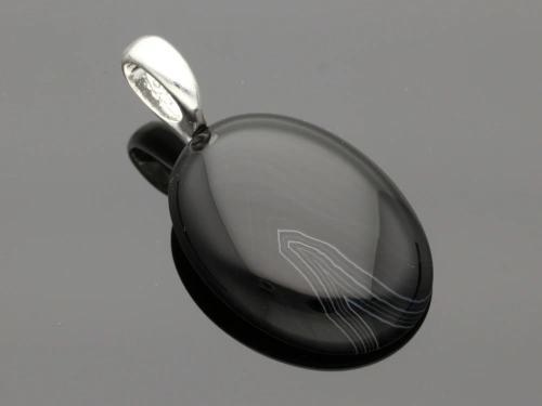 Sardonyks kaboszon ok.40x30mm [1szt.]