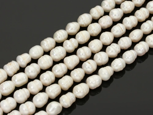 Perła słodkowodna rice ok.7-8mm [~35-36cm]