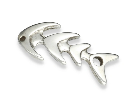 Zawieszka "fishbone" 42 x 19 mm [1szt.]