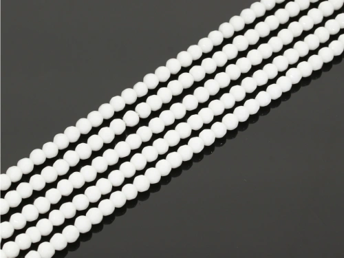 Jadeit synt. kulka fasetowana ok.4,5mm [~37cm]