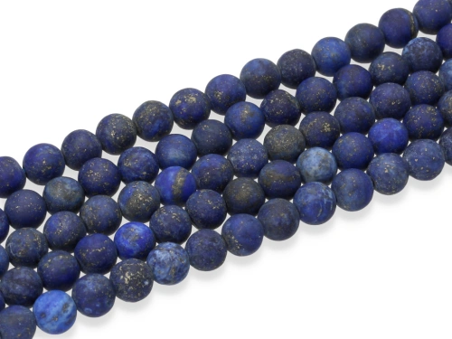 Lapis lazuli mat kulka ok.6,4mm [~38cm]
