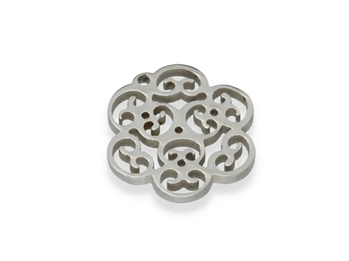 Zawieszka kwiat ażurowy 16,5 x 16 mm [2szt.]