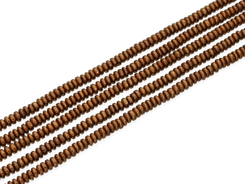 Hematyt dysk ok.4x2mm [~19cm]