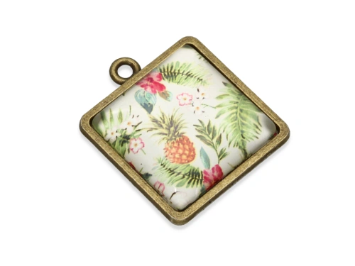 Kaboszon szklany 20 x 20 mm [1szt.]