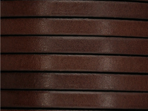 Rzemień naturalny płaski 6x1,8mm czekoladowy [20cm]