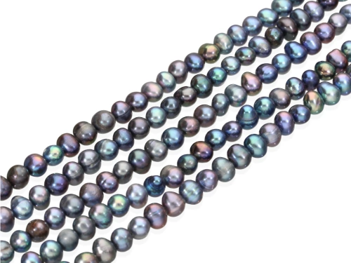 Perła słodkowodna elipsa ~6-7mm [~36cm]