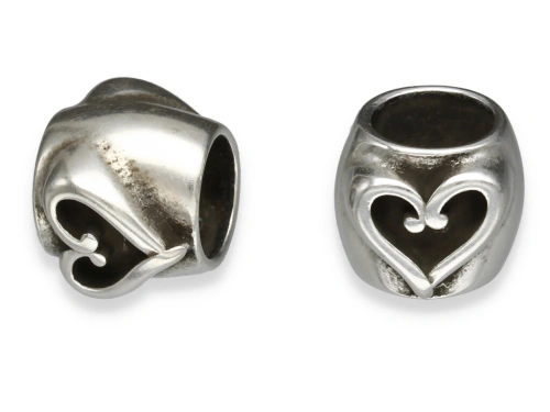 Przekładka "tuba z sercem" 10mm [1szt.]