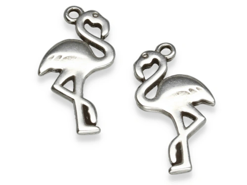 Zawieszka "flaming" 25 x 13 mm [1szt.]