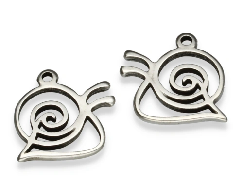 Zawieszka "ślimak" 21 x 20 mm [1szt.]