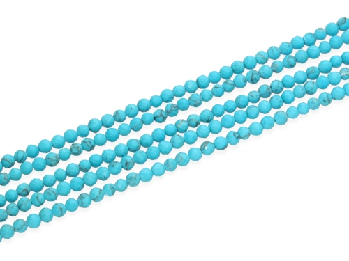 Magnezyt kulka fasetowana ok.3mm [~19cm]