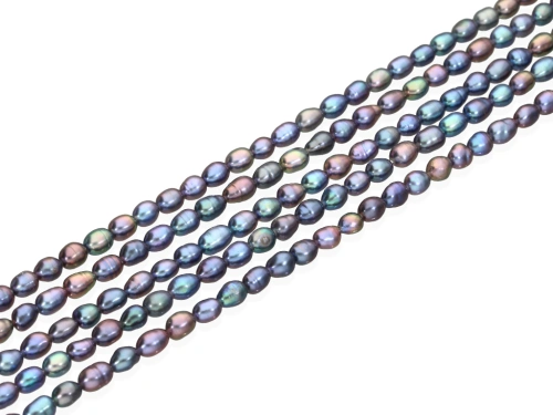 Perła słodkowodna rice ~4-5mm [~36cm]