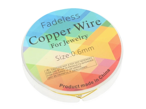 Drut miedziany 0,6mm [~6m]
