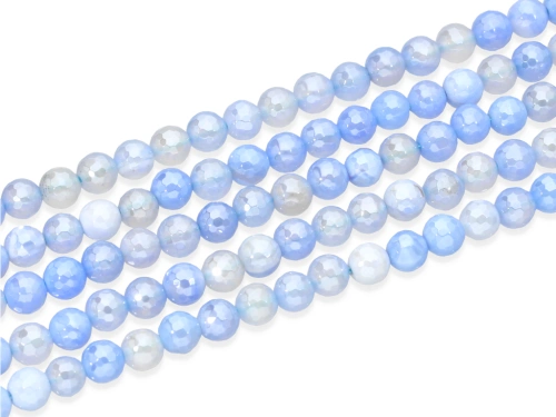 Agat kulka fasetowana ok.6mm [~38cm]