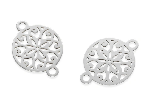 Łącznik "rozeta" 16,5 x 12 mm AG-925 [1szt.]