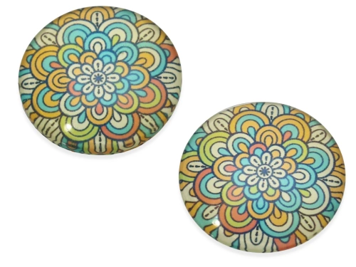 Kaboszon szklany 25 mm [1szt.]