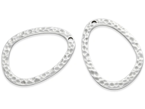 Zawieszka "ramka młotkowana" 42 x 31 mm [1szt.]