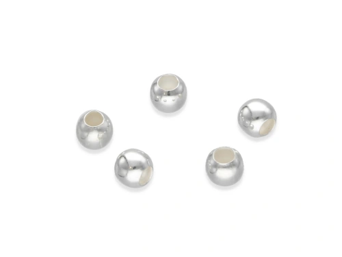 Kulka gładka 3/1,5mm AG-925 [2szt.]