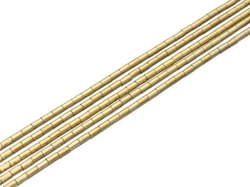 Hematyt rurka ok.3x5mm [~40cm]