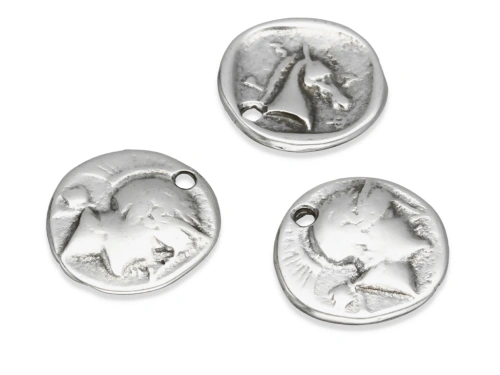 Zawieszka "moneta" 13 mm [1szt.]