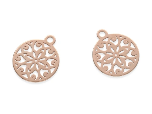 Zawieszka "rozeta" 14,5 x 12 mm AG-925 [1szt.]