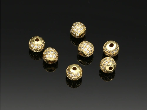 Przekładka z cyrkoniami 6mm [1szt.]