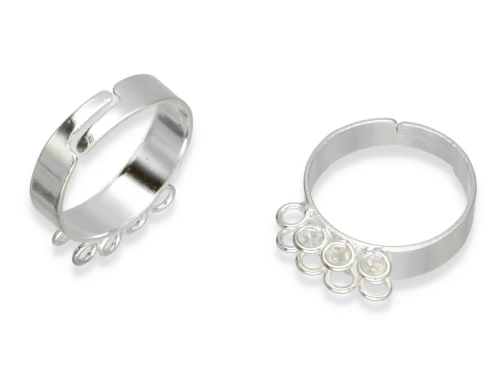 Baza pierścionka z oczkami [1szt.]