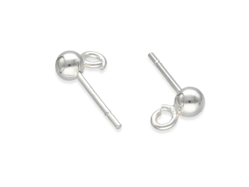 Sztyft "kulka" 4 mm AG-925 [para]