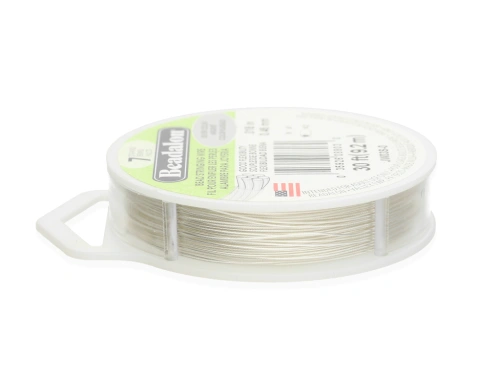 Linka Beadalon 0,46mm kol. srebrny [9,2m]