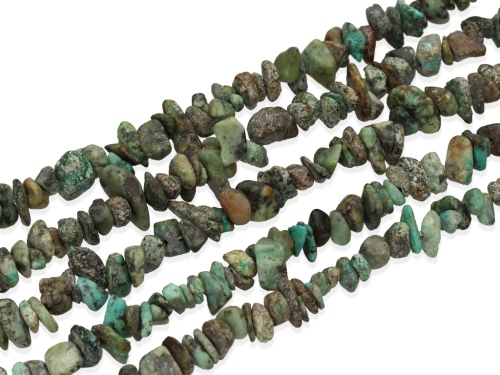 Turkus afrykański (jaspis) sieczka ok.5x8mm [~80cm]