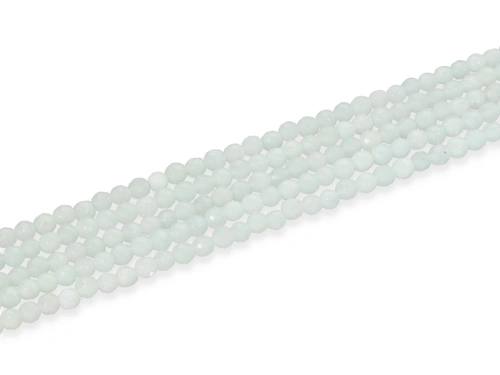 Amazonit kulka fasetowana ok.3mm [~19cm]
