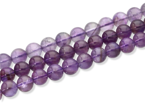 Ametyst kulka ok.8,5mm [~39cm]